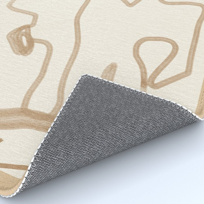Abstract Loose Line 1 Rug Gallery Image 4