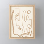 Abstract Loose Line 1 Mini Art Print Gallery Image 1