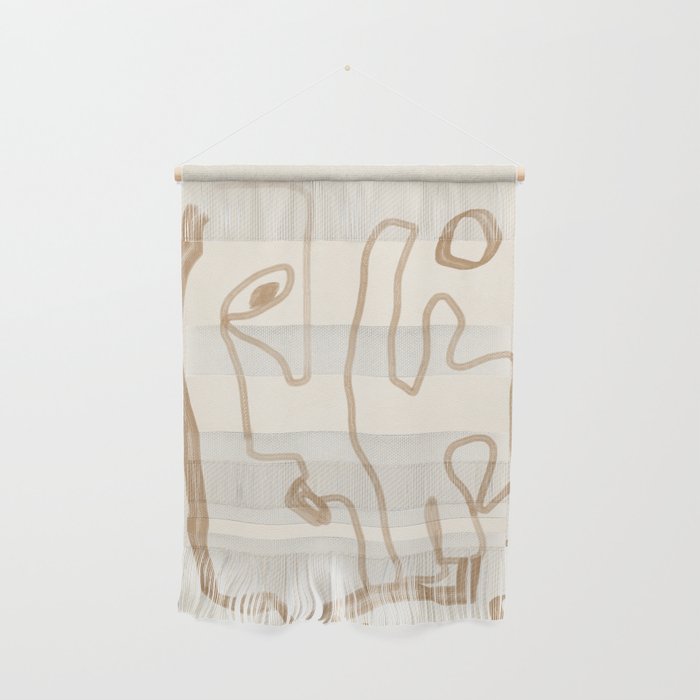 Abstract Loose Line 1 Wall Hanging Gallery Image 1
