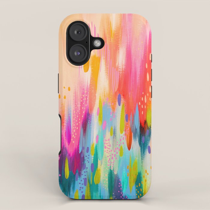 Brushstroke no.92 iPhone Case Gallery Image 1