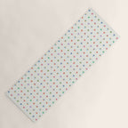 Happy Hanukkah | Dreidels & Star Pattern Yoga Mat Gallery Image 1