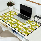 Retro Rainbow Flower Desk Mat Gallery Image 2