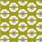 Retro Rainbow Flower Coffee Mug Gallery Image 2