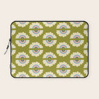 Retro Rainbow Flower Laptop Sleeve Gallery Image 1