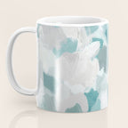 Scattered Seaglass II - Mint Seafoam Green Turquoise Blue Sea Beach Coastal Abstract Ocean Painting Coffee Mug Gallery Image 3