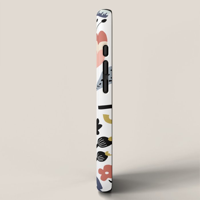 Naive Floral Scandinavian Design iPhone Case Gallery Image 2
