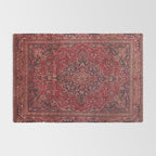 Red Antique Carpet Rug Gallery Image 2