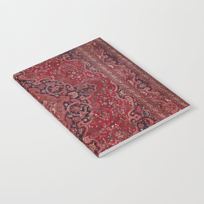 Red Antique Carpet Notebook Gallery Image 1