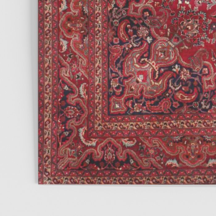 Red Antique Carpet Poster Gallery Image 3