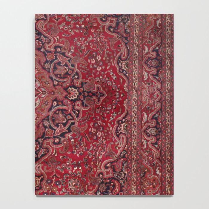 Red Antique Carpet Notebook Gallery Image 4