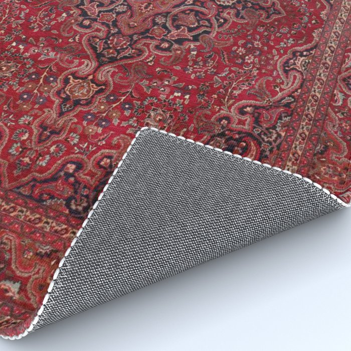Red Antique Carpet Rug Gallery Image 4