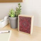 Red Antique Carpet Mini Art Print Gallery Image 2