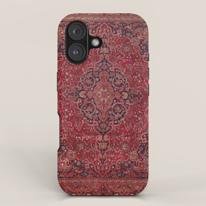 Red Antique Carpet iPhone Case Gallery Image 1