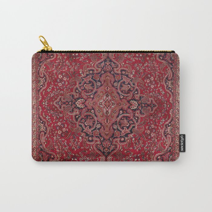 Red Antique Carpet Carry All Pouch Gallery Image 1