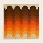 Julio - Golden Wood Wall Art Gallery Image 1