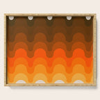 Julio - Golden Serving Tray Gallery Image 1