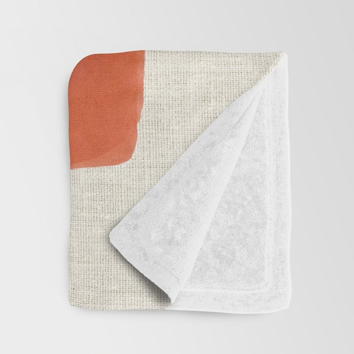 Orange Tank  Throw Blanket Gallery Image 3