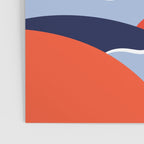 Abstract mountain nature landscape art Poster Gallery Image 3