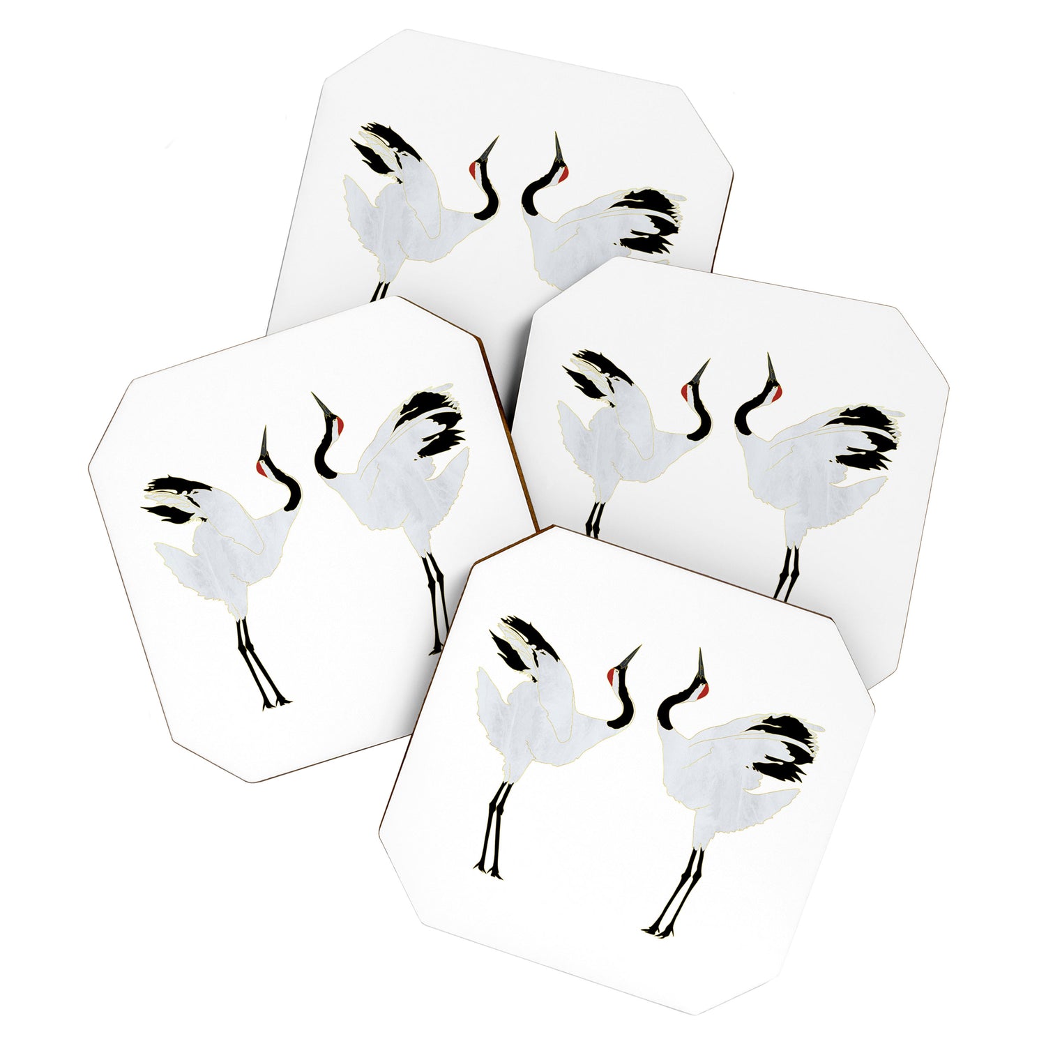 Cranes Dancing Coaster Gallery Image 1