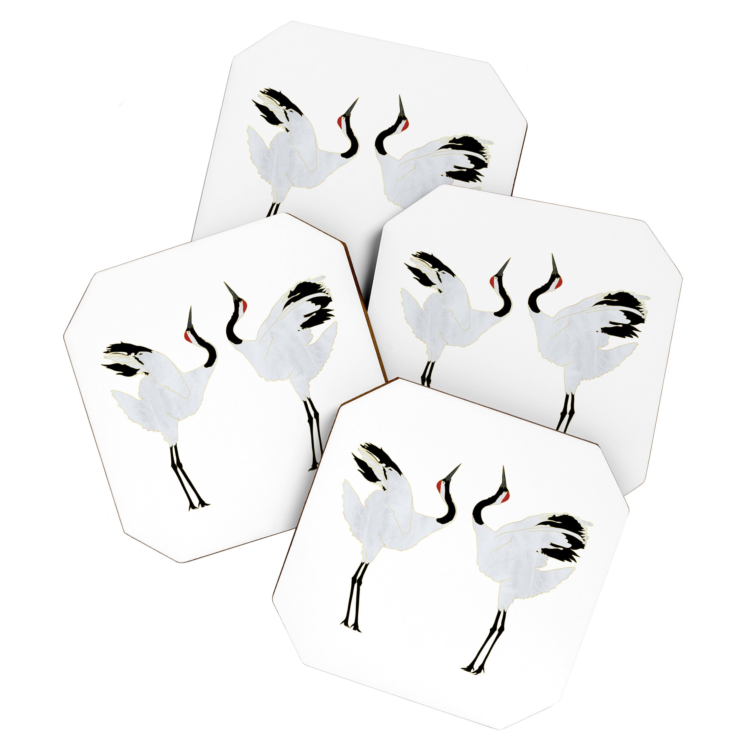Cranes Dancing Coaster Gallery Image 1