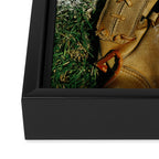 Baseball Season Equipment Framed Canvas Print Gallery Image 3