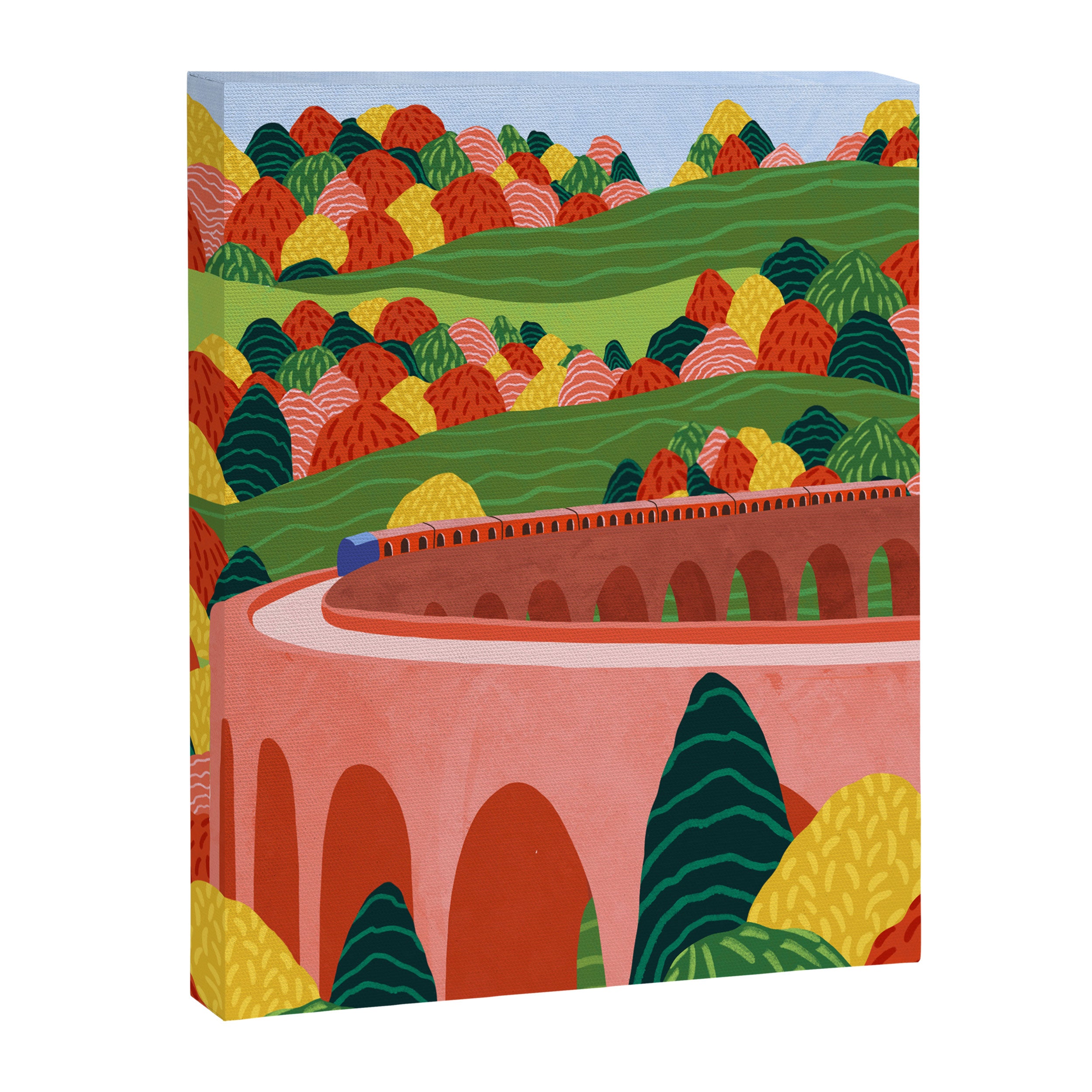 Autumn Express Canvas Print Gallery Image 6