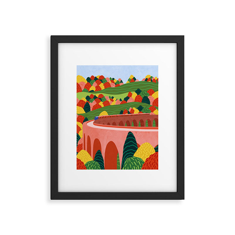 Autumn Express Framed Art Print Gallery Image 5