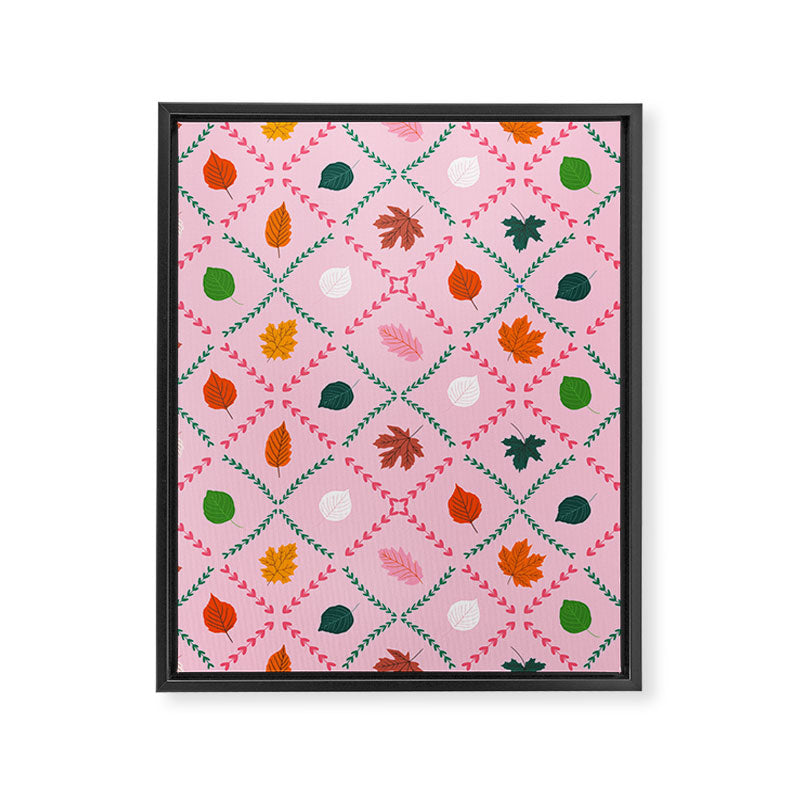 Autumn leaf color Framed Canvas Print Gallery Image 8