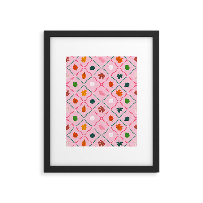 Autumn leaf color Framed Art Print Gallery Image 1