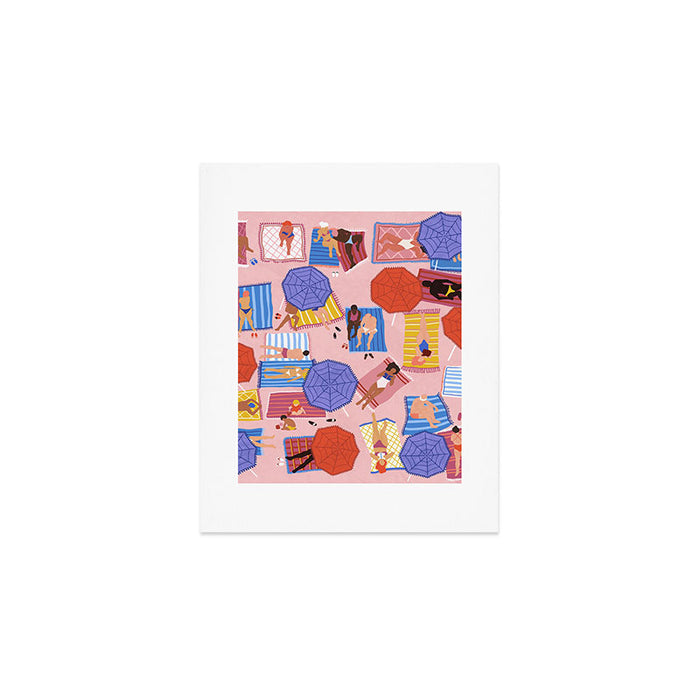 By the beach Art Print Gallery Image 1
