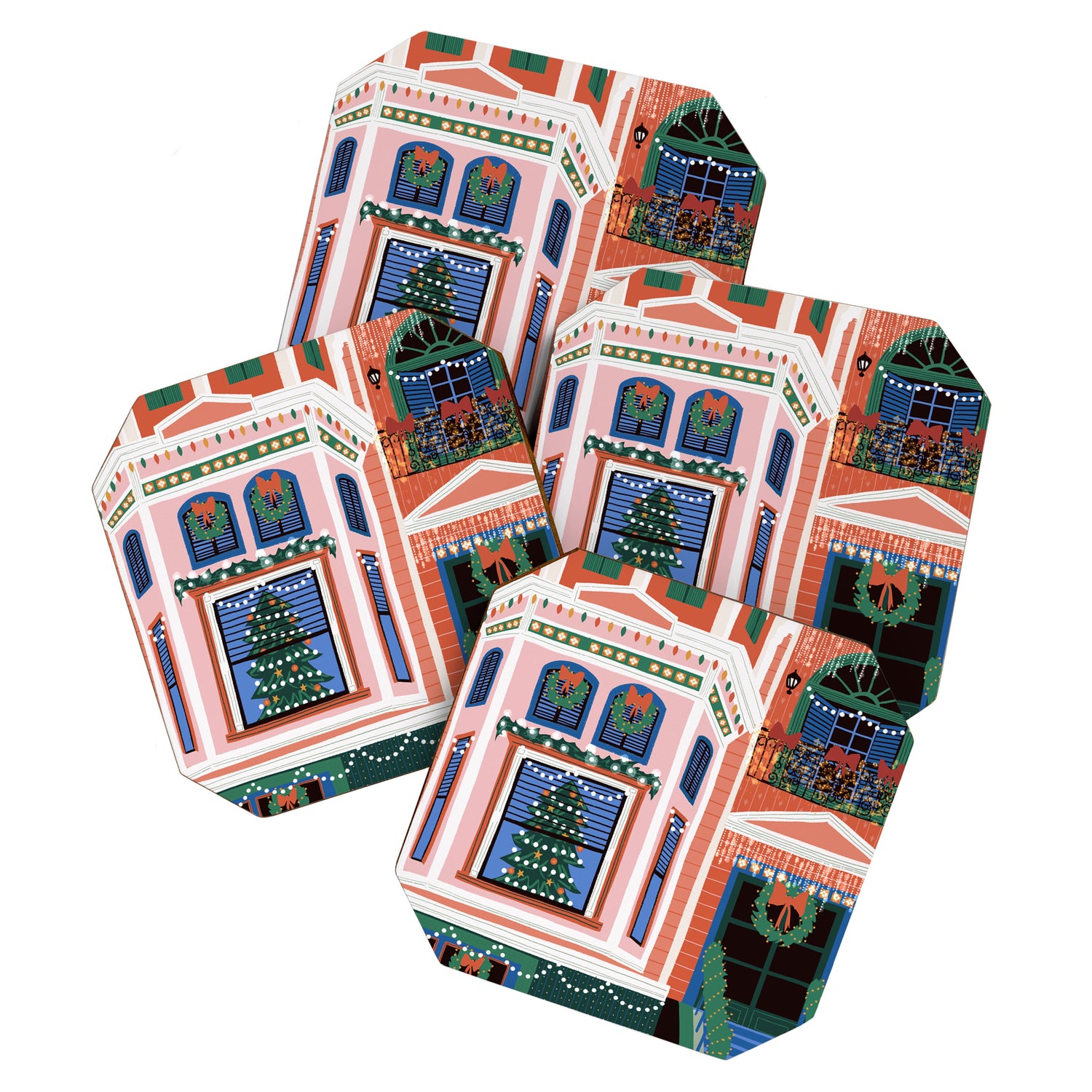 Christmas lights Coaster Gallery Image 1