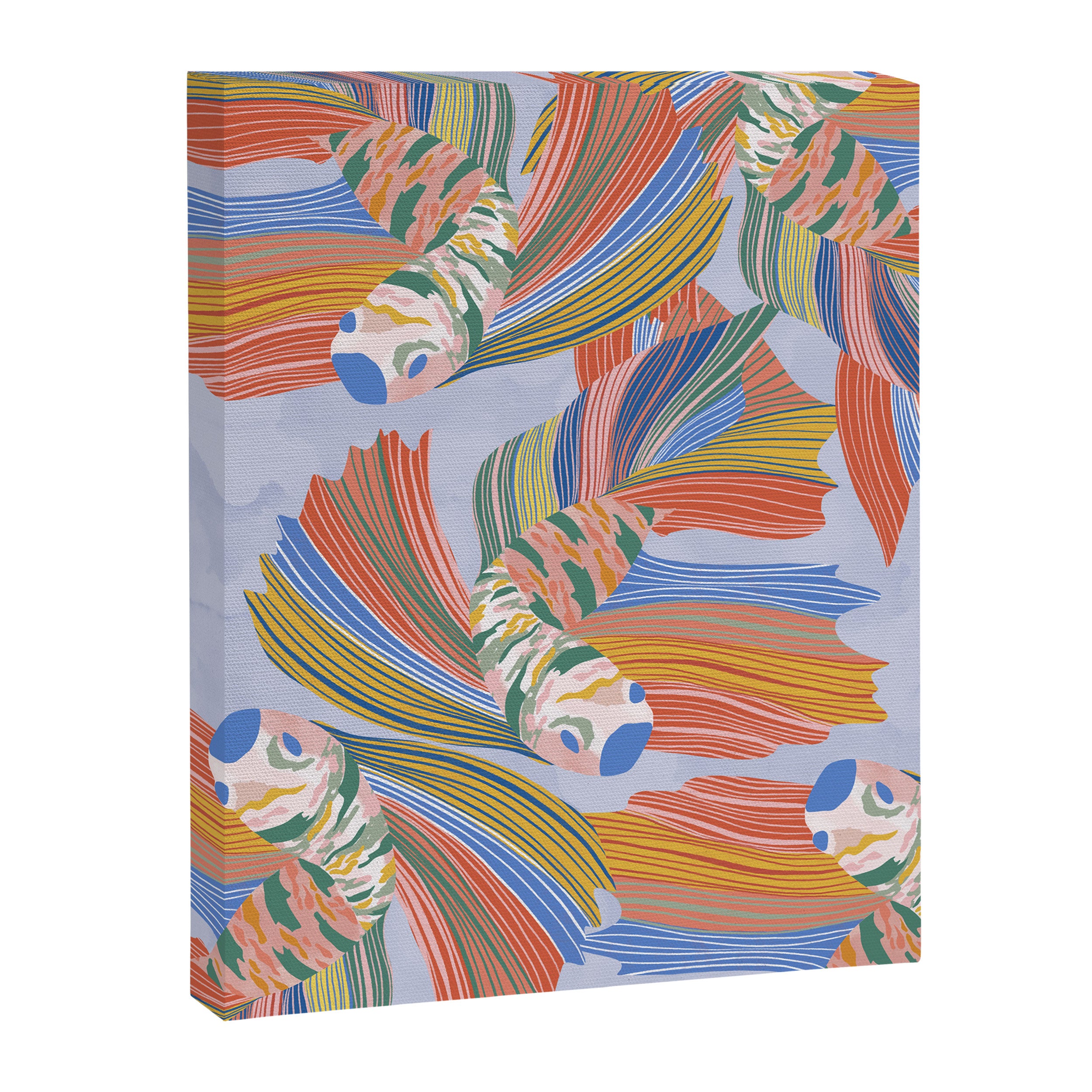 Colorful fishes Canvas Print Gallery Image 6