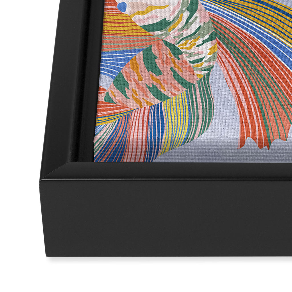 Colorful fishes Framed Canvas Print Gallery Image 3