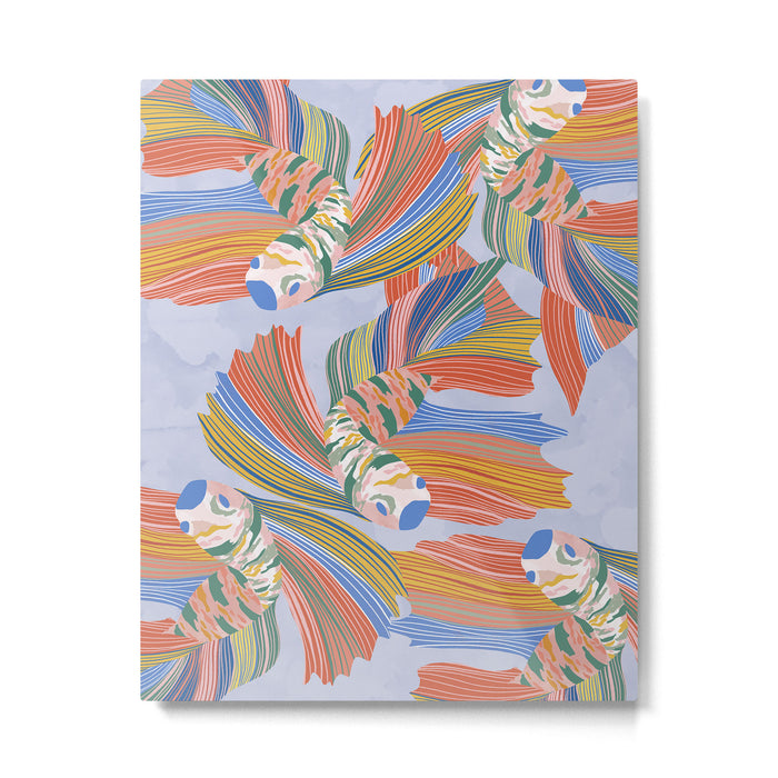 Colorful fishes Metal Print Gallery Image 1