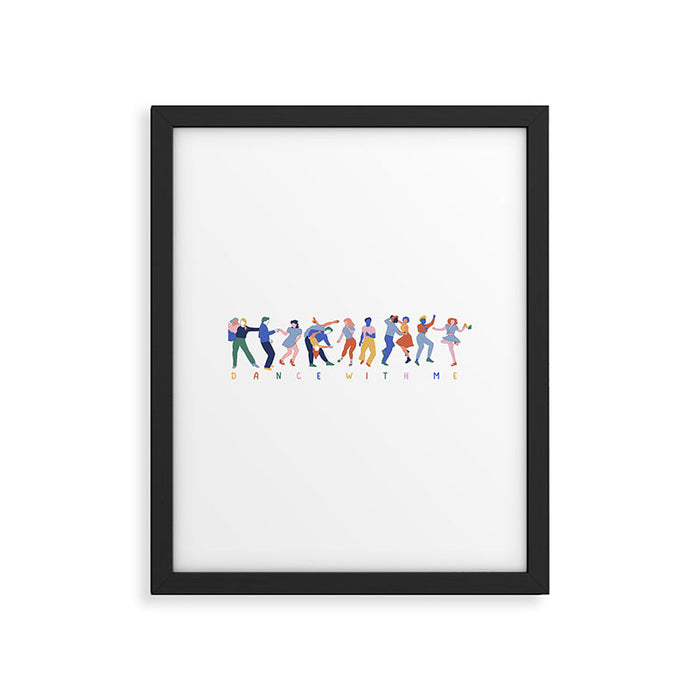Dance In Color Framed Art Print Gallery Image 1