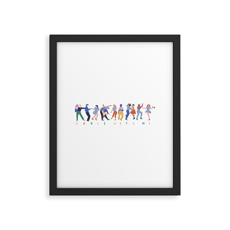 Dance In Color Framed Art Print Gallery Image 6