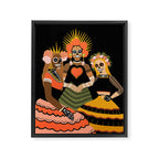 day of dead Framed Canvas Print Gallery Image 6