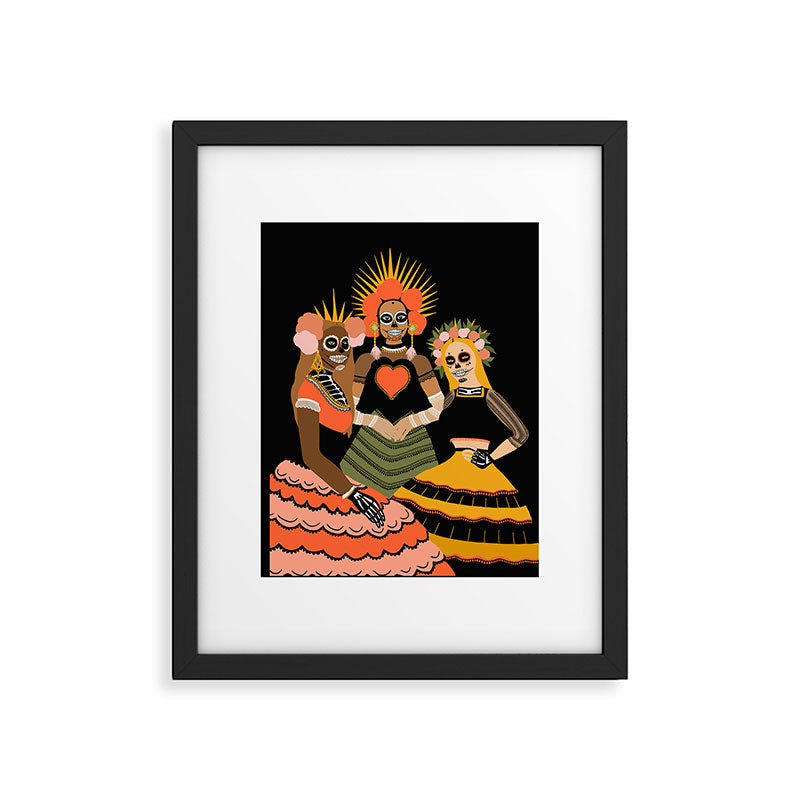 day of dead Framed Art Print Gallery Image 5