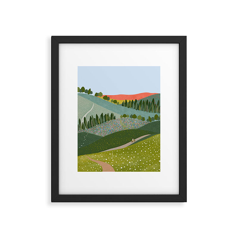 Enjoy the ride Framed Art Print Gallery Image 5