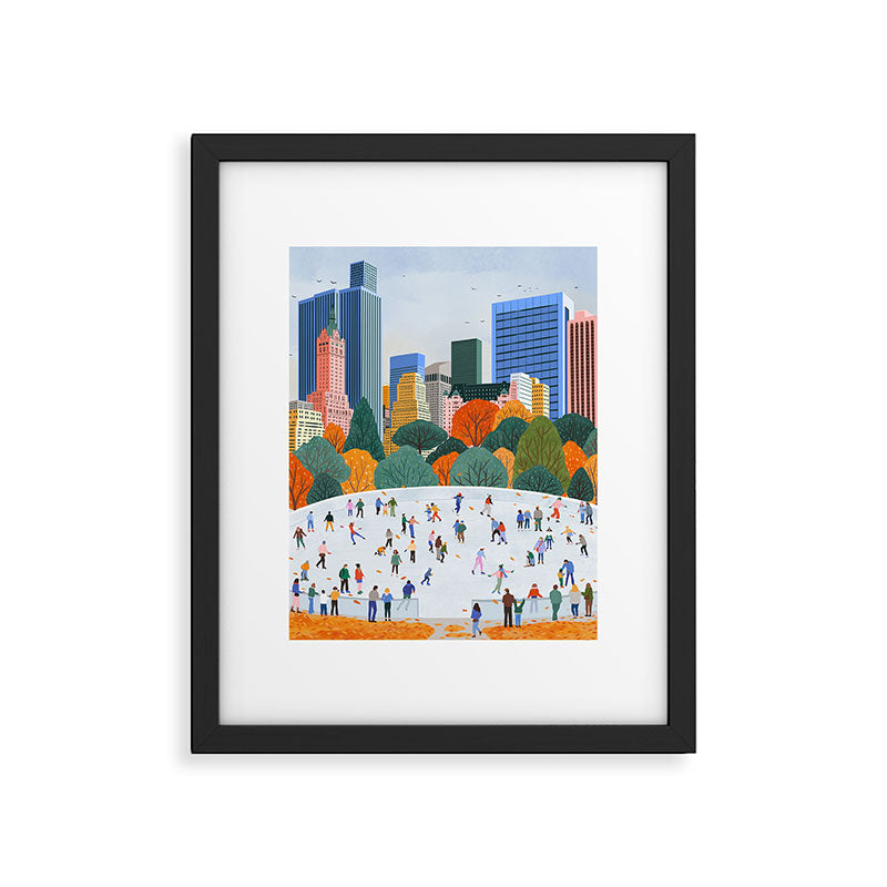 Fall in New York  Framed Art Print Gallery Image 5