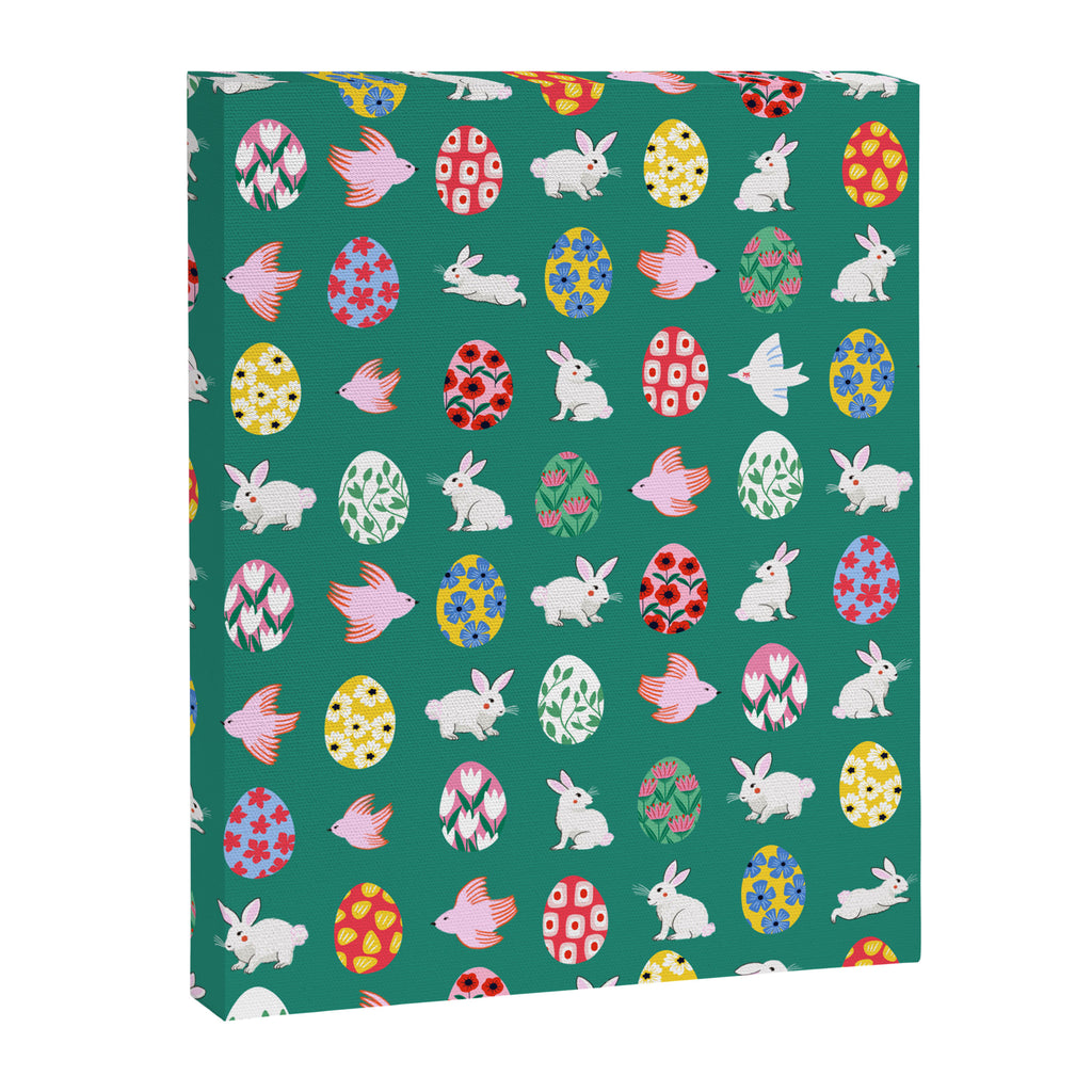 Floral Easter Garden Canvas Print Gallery Image 8