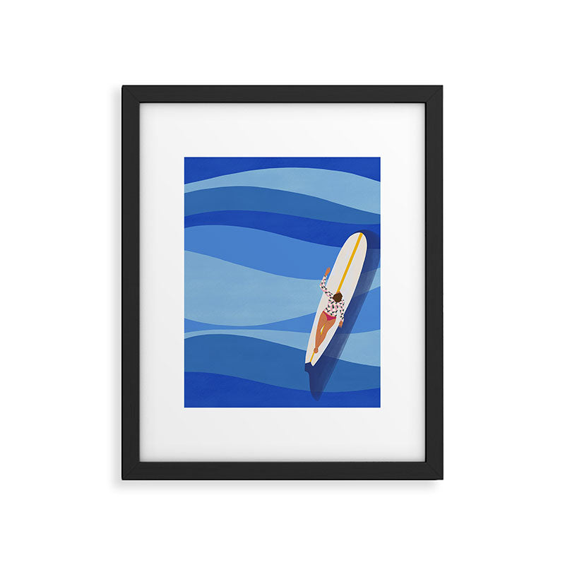 Go With The Flow Framed Art Print Gallery Image 6