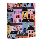 Halloween Houses Canvas Print Gallery Image 6