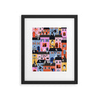 Halloween Houses Framed Art Print Gallery Image 5