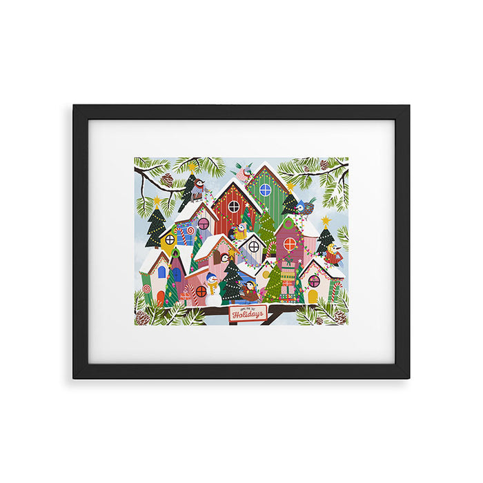 Home for holidays Framed Art Print Gallery Image 1