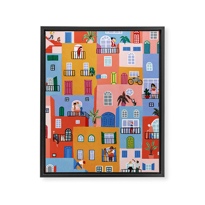 Home Together Framed Canvas Print Gallery Image 1