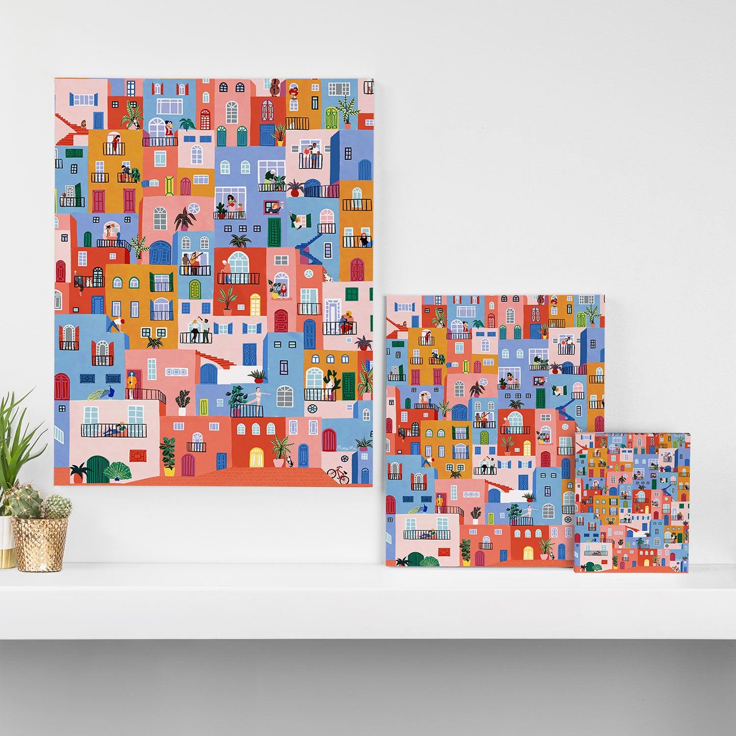 Home together Canvas Print Gallery Image 3