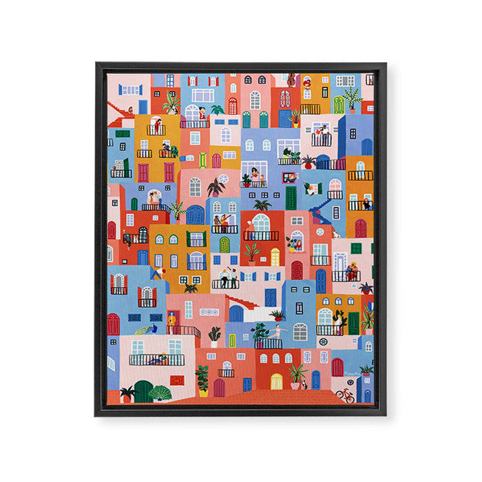 Home together Framed Canvas Print Gallery Image 1