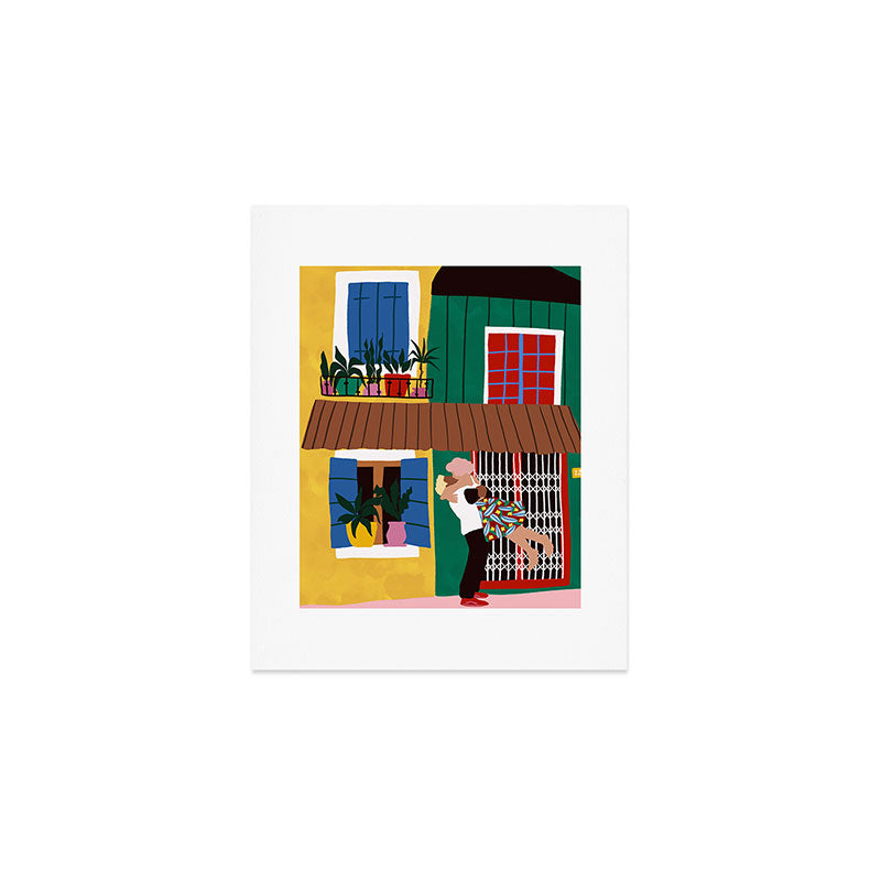 hug me, thrill me, kiss me Art Print Gallery Image 1