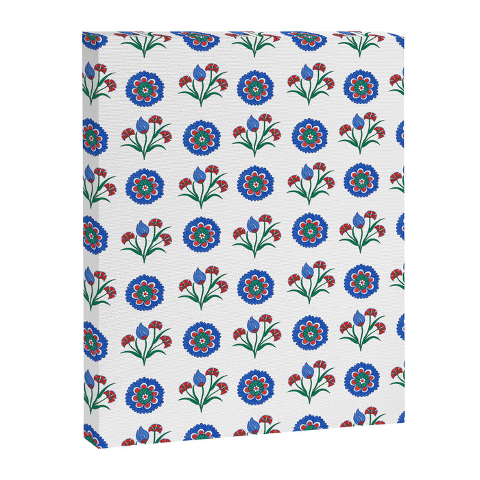 Iznik Motif  Canvas Print Gallery Image 1